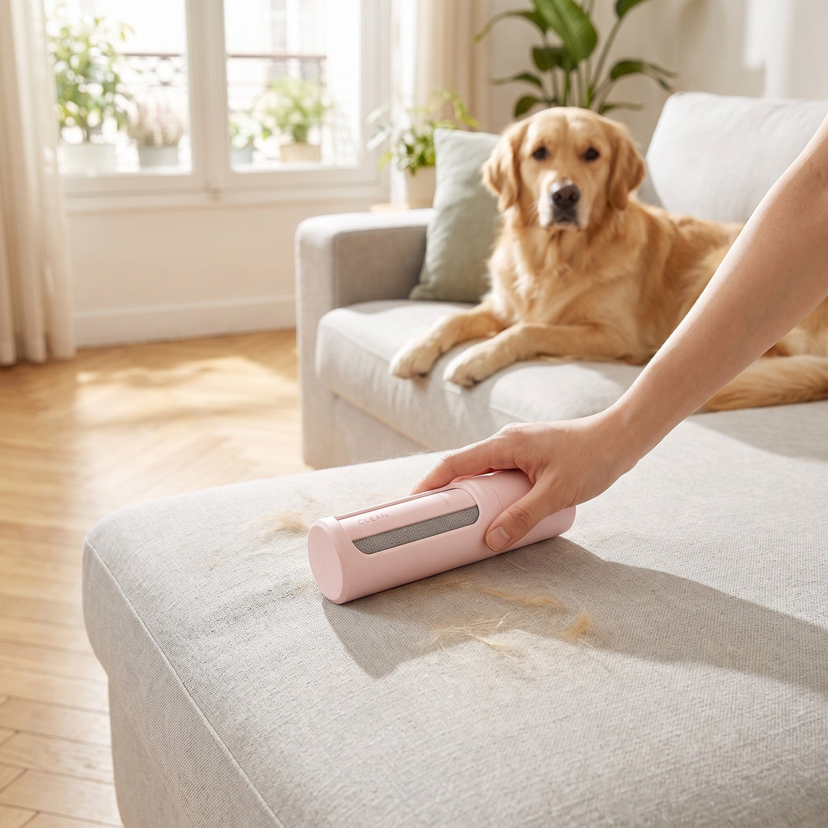 Brosse Anti-Poils Réutilisable pour Chiens et Chats