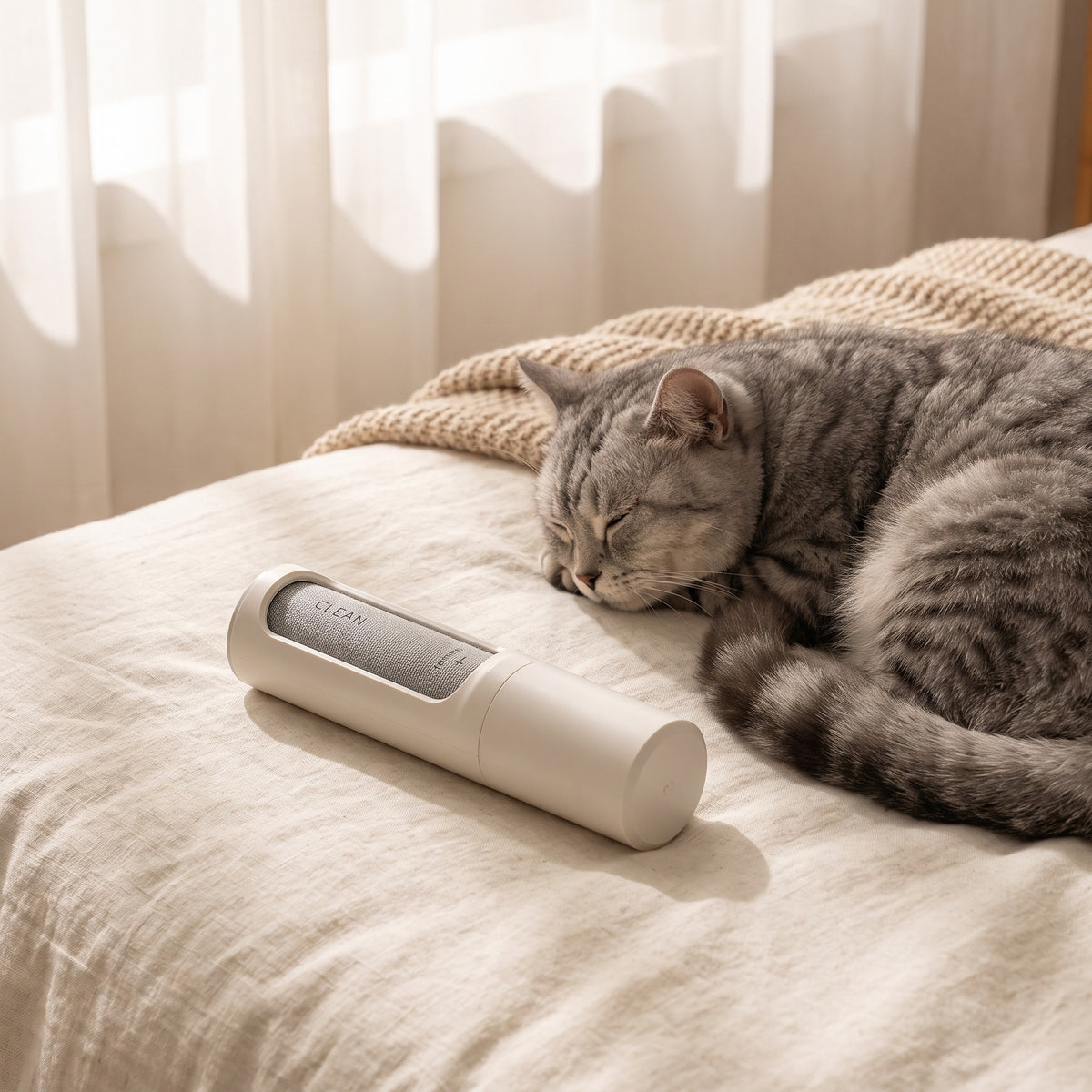 Brosse Anti-Poils Réutilisable pour Chiens et Chats